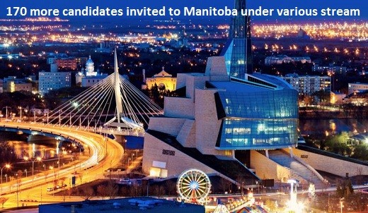 170 more candidates invited to Manitoba under various stream
