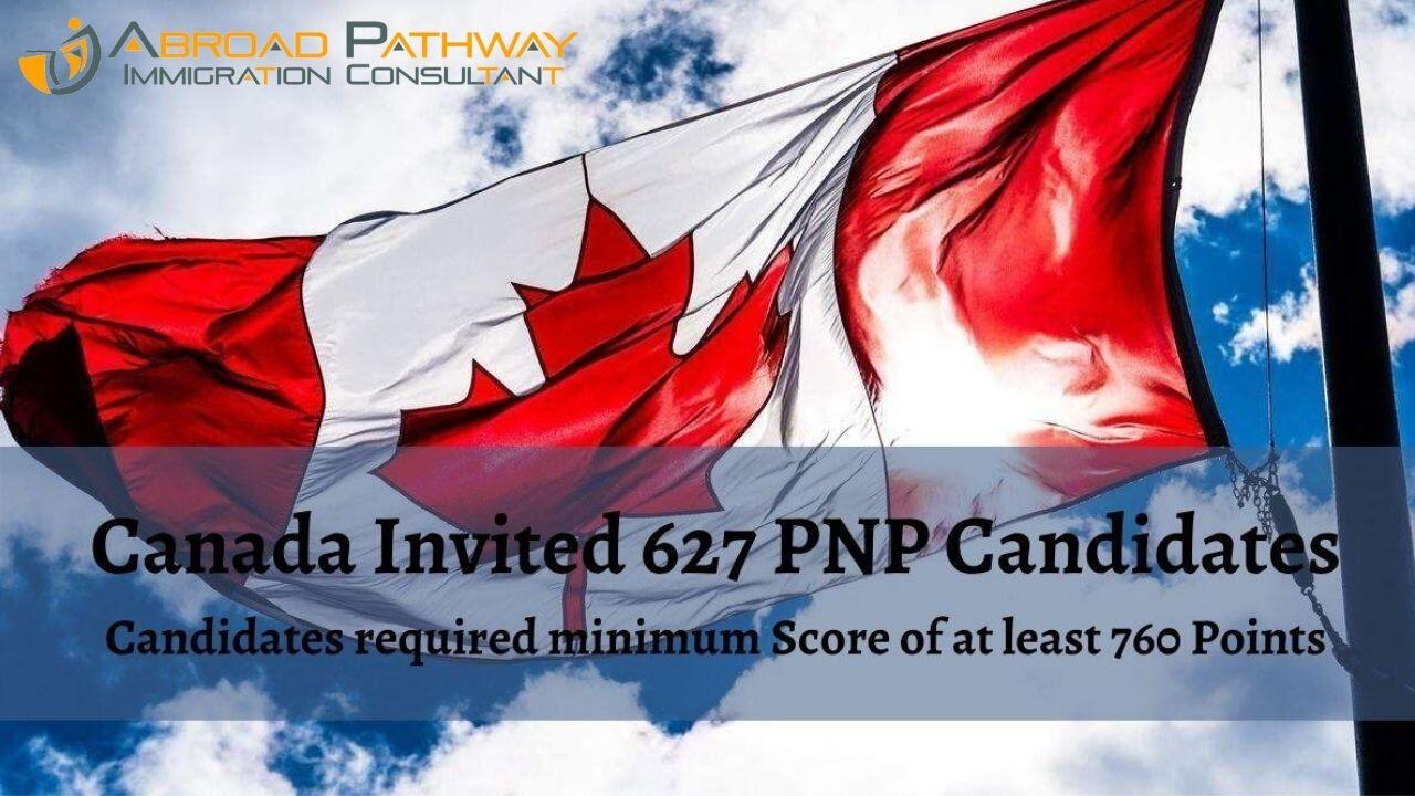 Canada invited 627 PNP candidates- Latest Draw