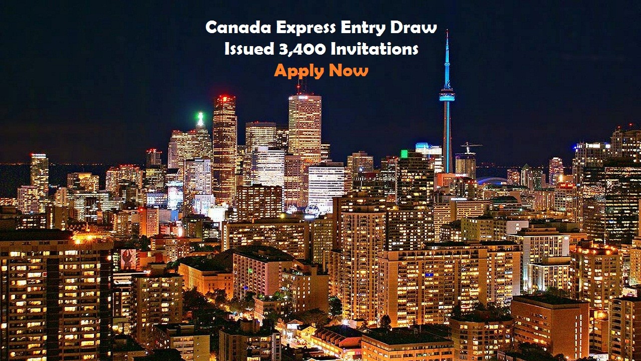 3,400 Express Entry Candidates Invited To Canada in the Latest Draw Released As On 22nd January 2020