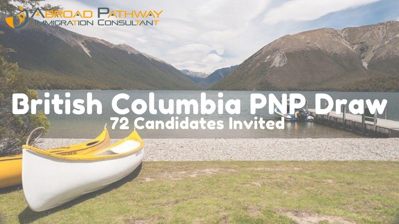 British Colombia PNP New Tech Draw