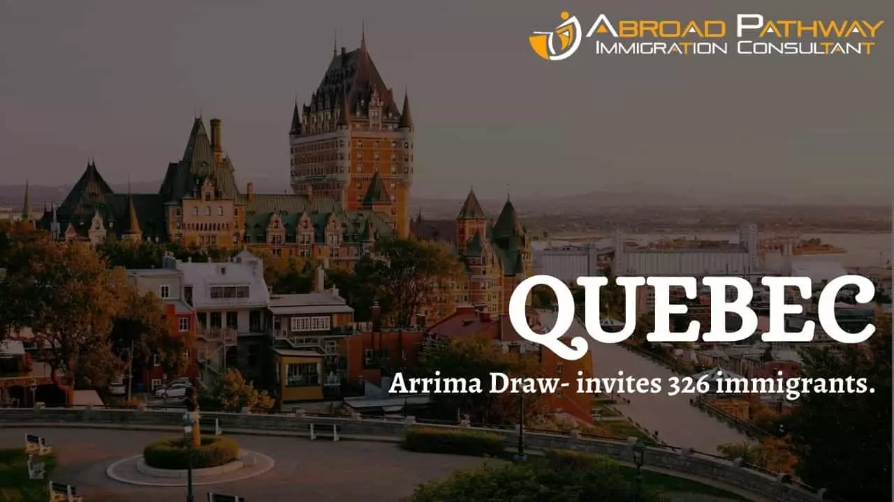 Quebec invites 326 candidates in latest Arrima draw