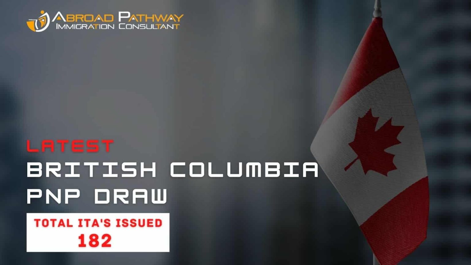 British Columbia PNP held its New draw on 28 June 2022