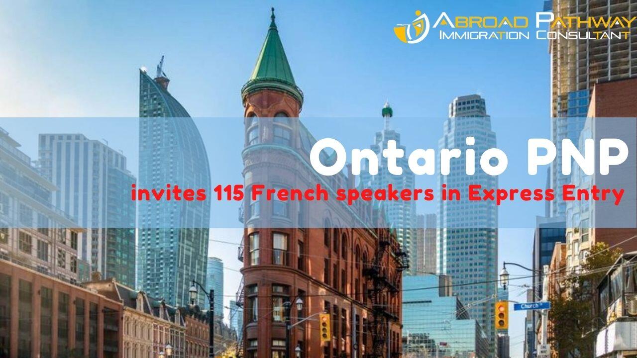 Ontario PNP invites 115 French speakers to the Express Entry