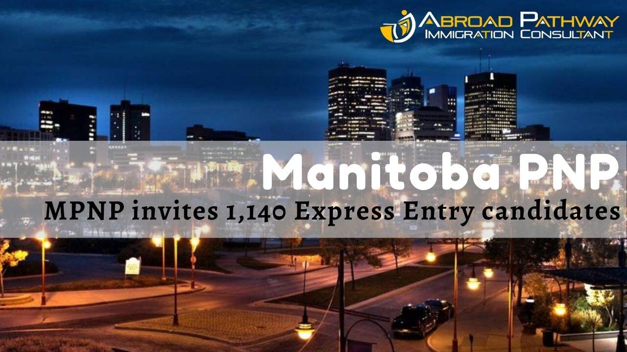 Manitoba invites 1,140 EE candidates in new PNP draw
