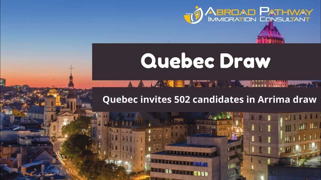 Quebec invites 502 immigrants in the New Arrima draw of 2021
