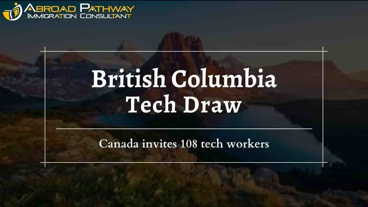British Columbia tech Draw invites 108 Candidates