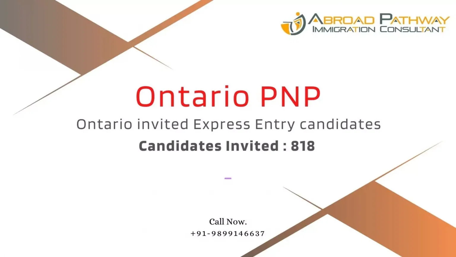 Ontario Draw update removes CRS cap again, invited 818 PNP Candidates