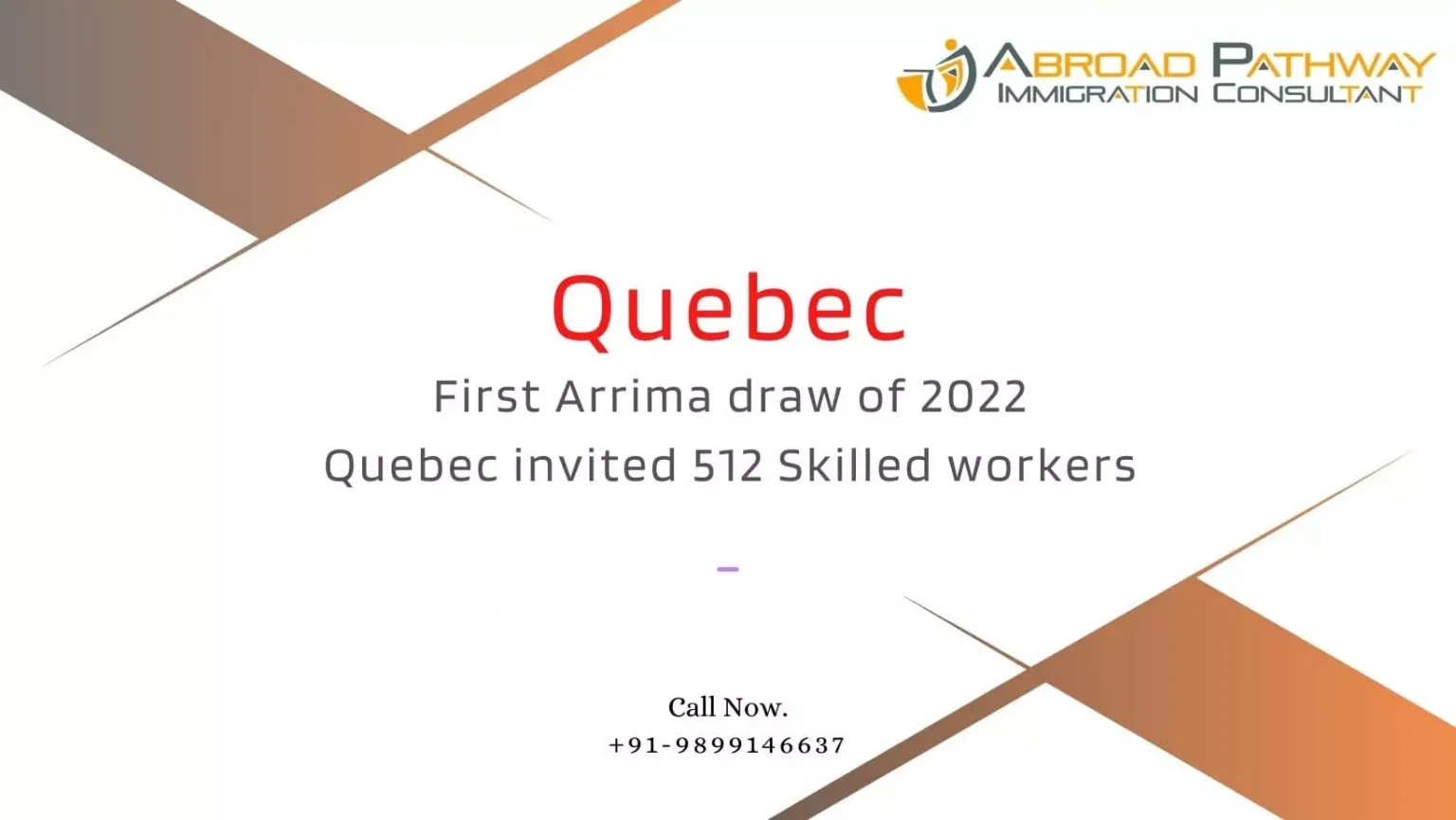 Quebec invitations 512 in first Arrima draw of 2022