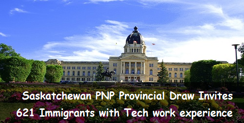 621 Immigrants With Tech Work Experience Invited In Latest Saskatchewan PNP Provincial Draw