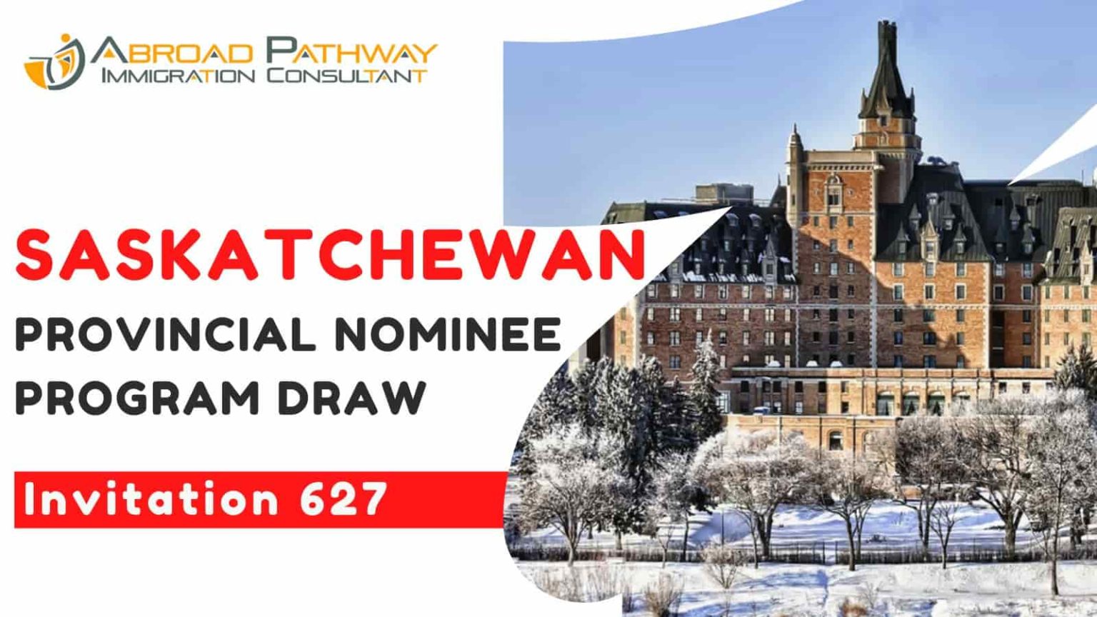 Saskatchewan invites 627 candidates in new PNP draw